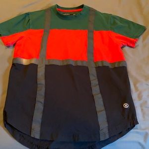 Hudson shirt - red, green & black